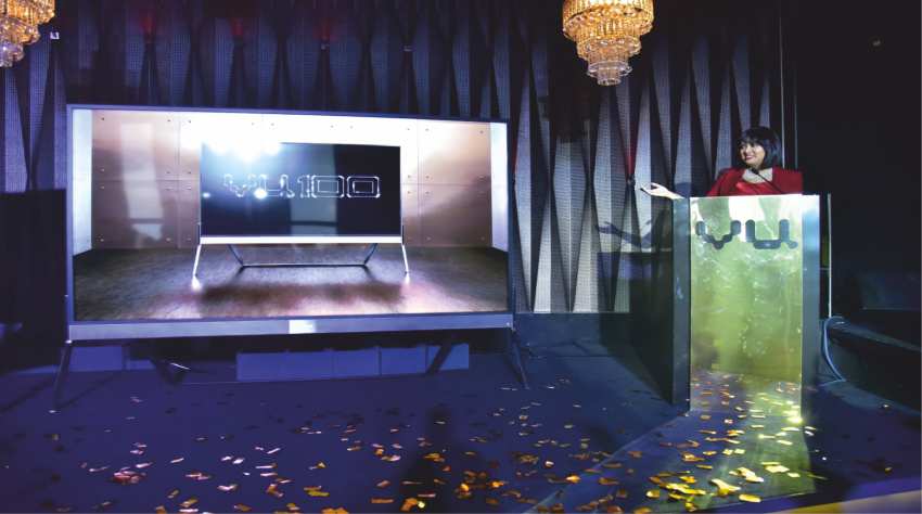 Vu launches world's first 100-inch QLED TV