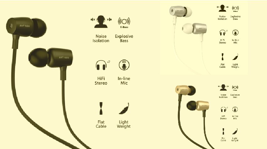 Ant Audio THUMP 504 METAL STEREO EARPHONES | Insights Success