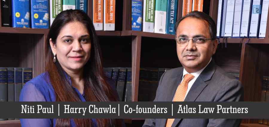 Niti Paul, Harry Chawla, Co-founders, Atlas Law Partners | Insight Success | Business Magazine in India