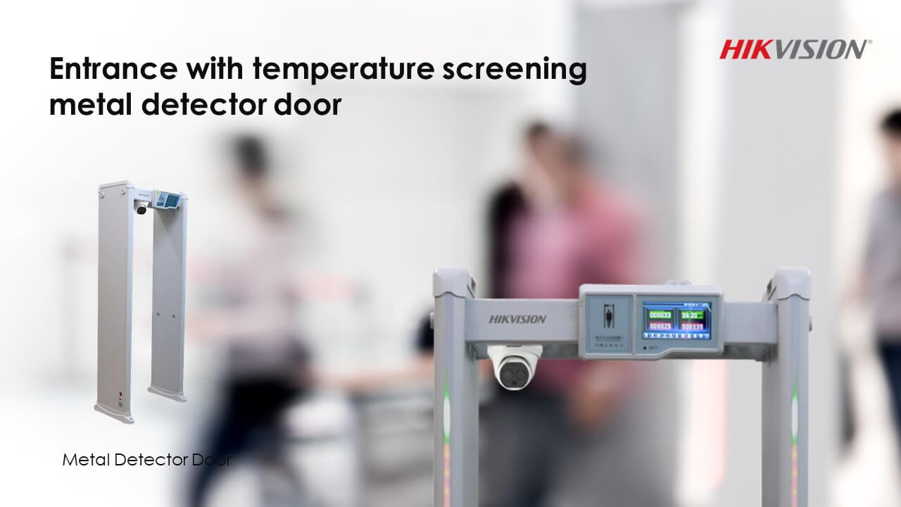 Hikvision| Temperature Screening Metal Detector