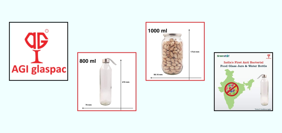 Food Glass Jar| Water Bottles