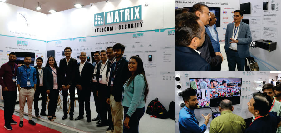 Matrix, together with its Partner, Onyx Electrotech saw fruitful participation in the SSSA BUSINESS EXPO 2022, Rajkot held from 23rd-24th December 2022